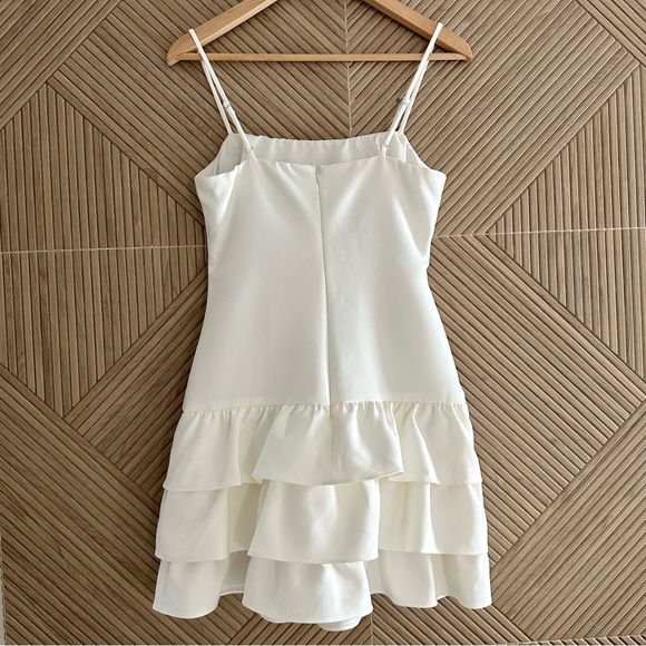 NEW!💕LIKELY💕 Ivory Amici Mini Dress, 6 - Picture 7 of 9